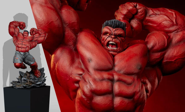 Sideshow: Red Hulk: Thunderbolt Ross Premium Format Figure