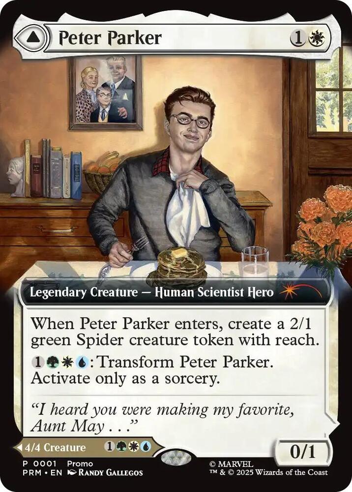 Peter Parker [ #0001 Extended Art ] (PRM-P)