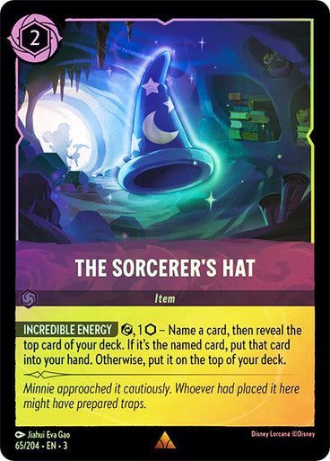 The Sorcerer's Hat (Into the Inklands 065/204) Rare - Near Mint Cold Foil