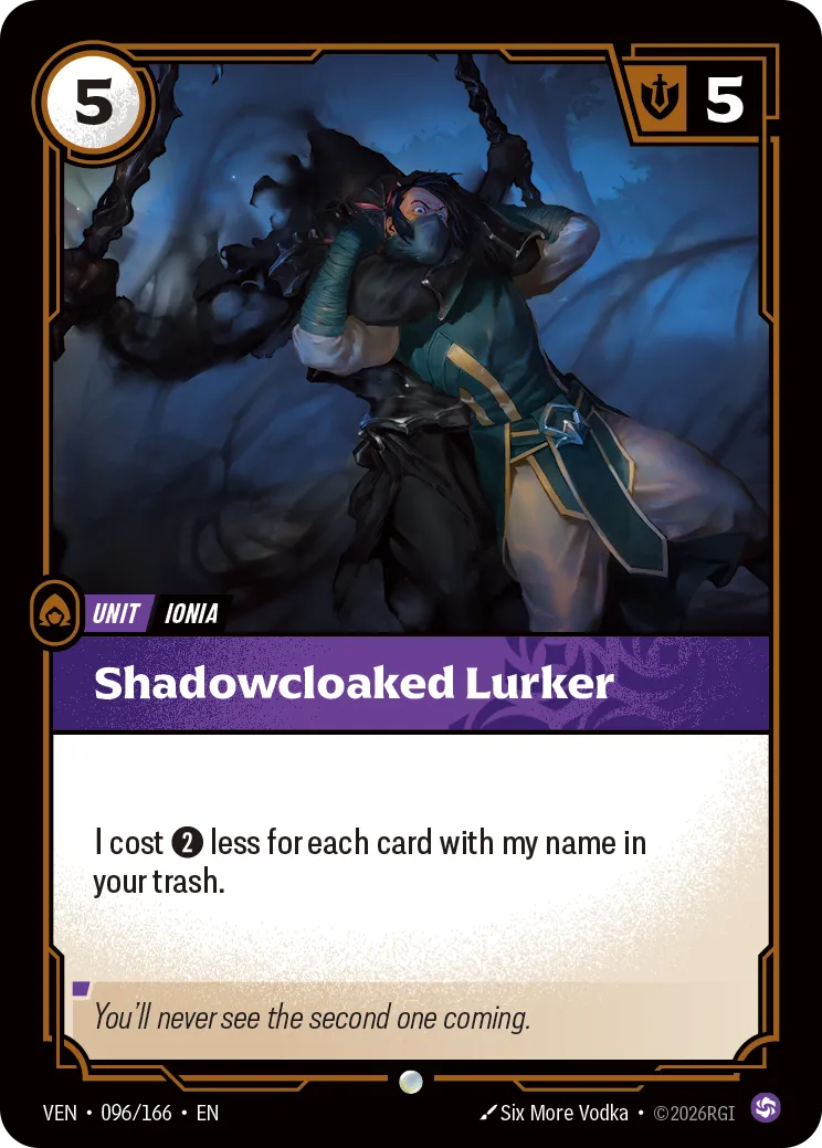 Shadowblade Lurker - 096/166 (VEN) Common