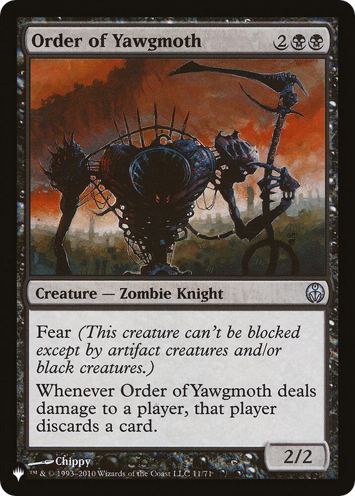 Order of Yawgmoth (DDE-U-LIST)