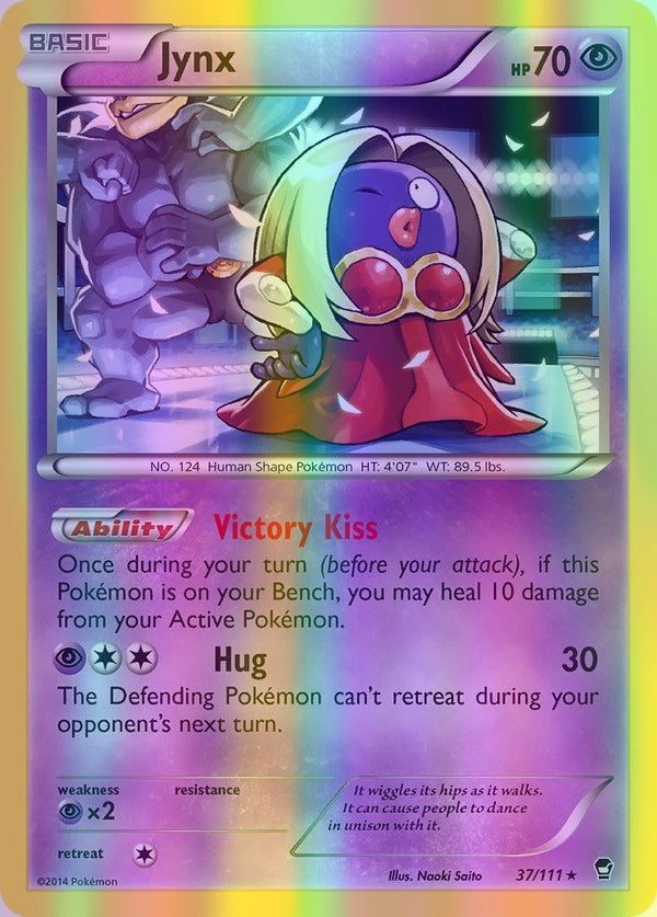 Jynx - 037/111 (FFI) Rare - Near Mint Reverse Holofoil