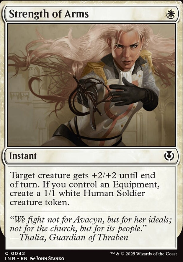 Strength of Arms [ #0042 ] (INR-C-FOIL)