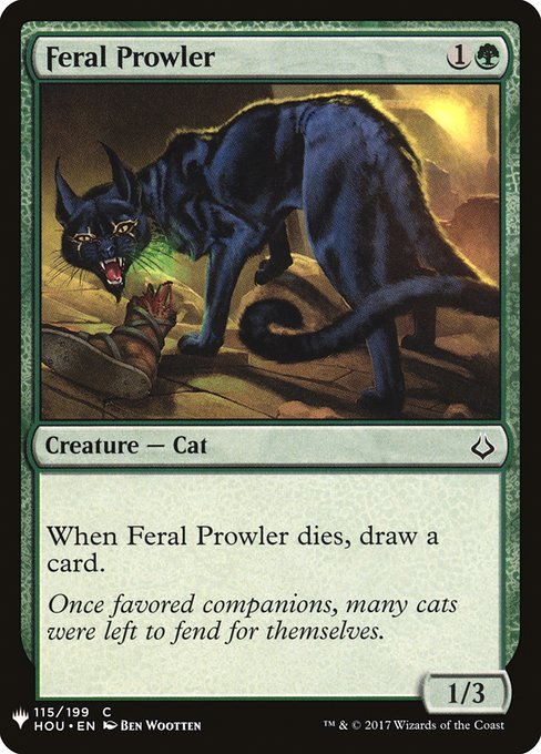 Feral Prowler [Mystery Booster #1209] (HOU-C)