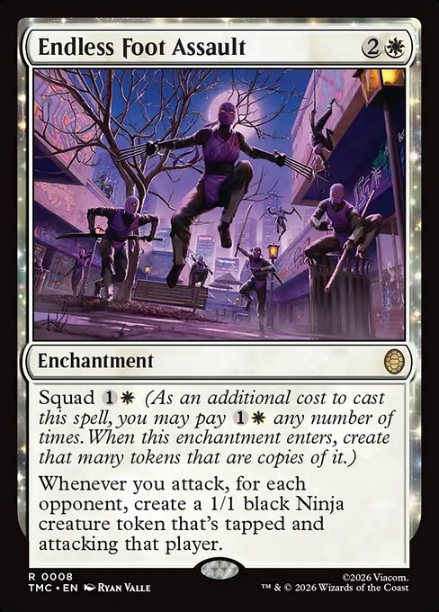Endless Foot Assault [ #0008 Surge Foil ] (TMC-R)