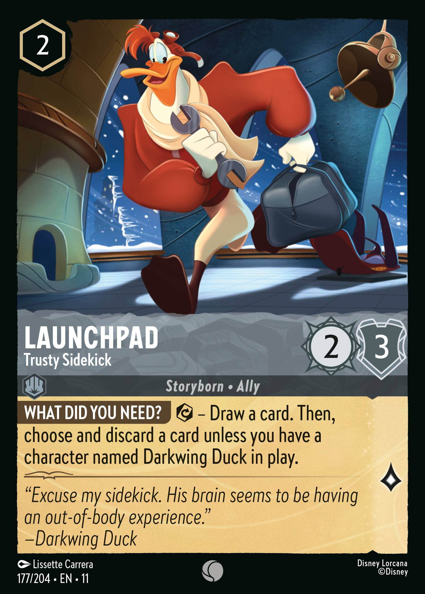 Launchpad - Trusty Sidekick (177/204 - Winterspell)  Common