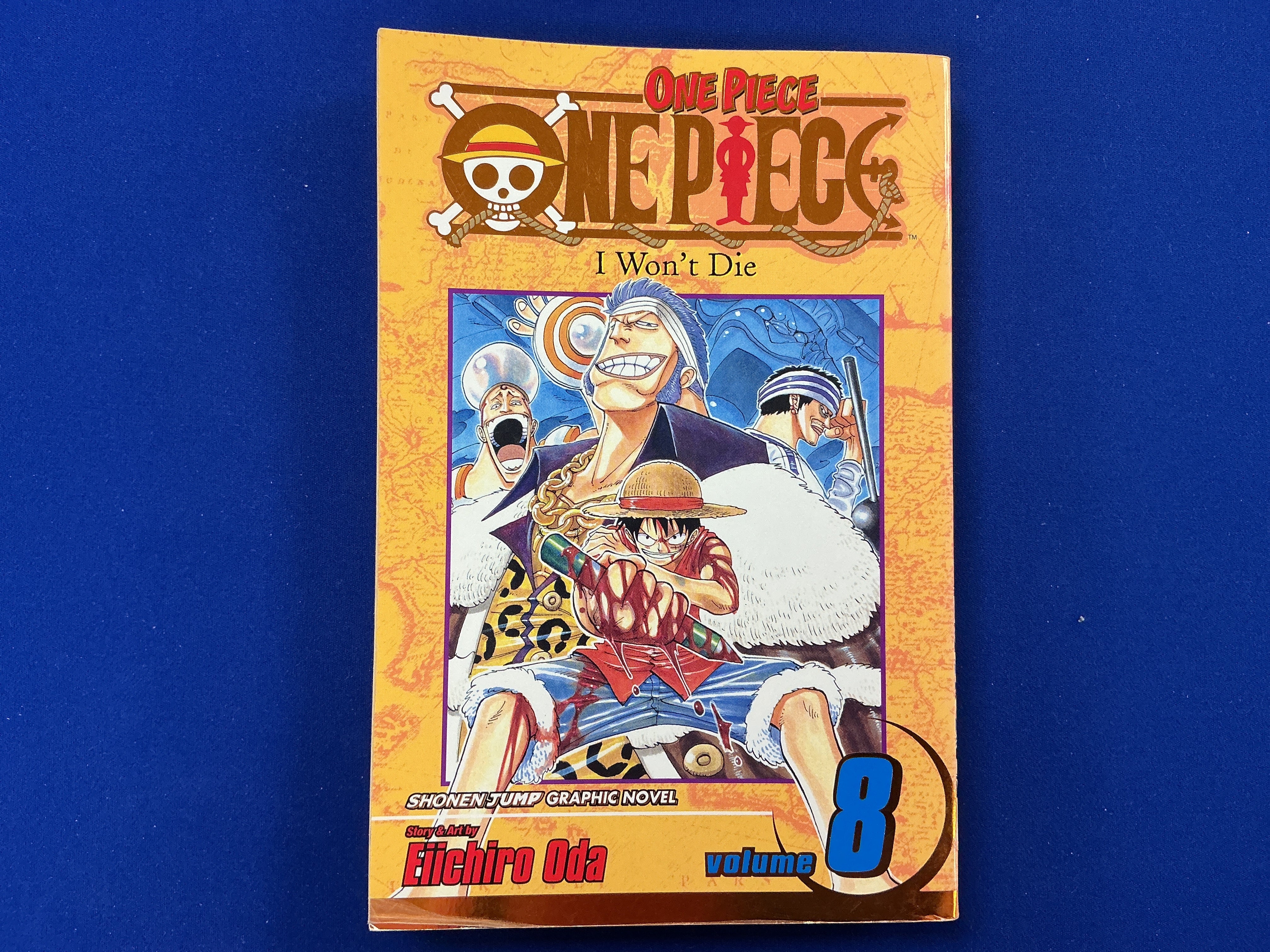 One Piece Gold Foil Cover Volume 8 (First Printing)(USED)