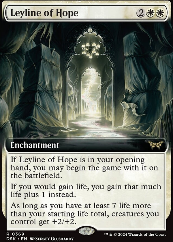 Leyline of Hope [#0369 Extended Art] (DSK-R-FOIL)