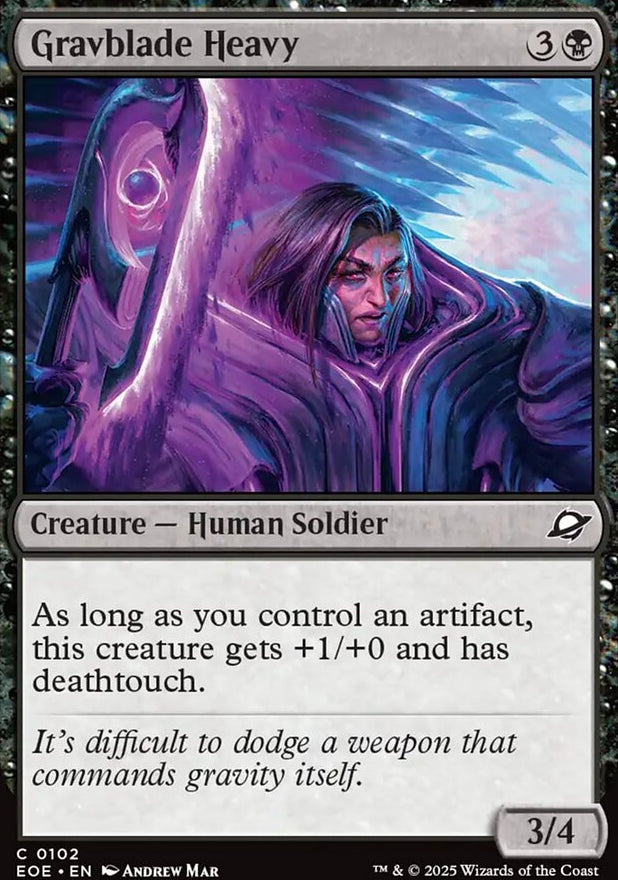 Gravblade Heavy [ #0102 ] (EOE-C)