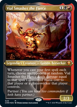 Vial Smasher the Fierce [#540 Etched Foil] (CMR-M)