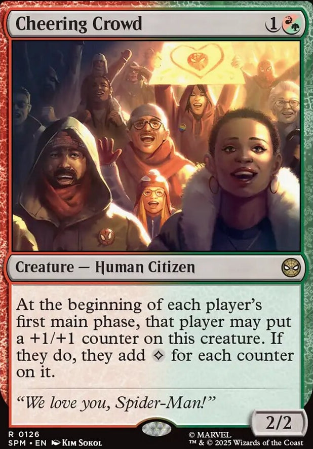 Cheering Crowd [ #0126 ] (SPM-R)