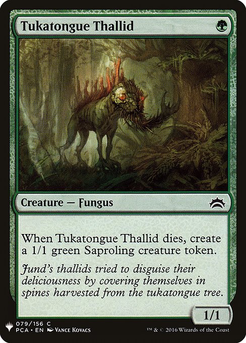 Tukatongue Thallid [Mystery Booster #1364] (PCA-C)