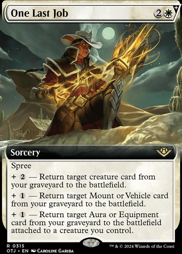 One Last Job [#0315 Extended Art] (OTJ-R)