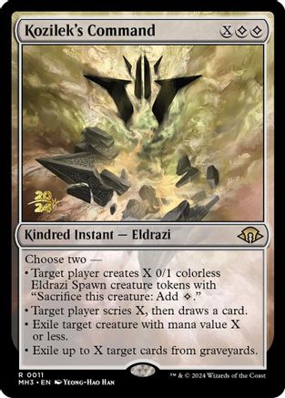Kozilek's Command [#0011] (MH3-R-PRE)
