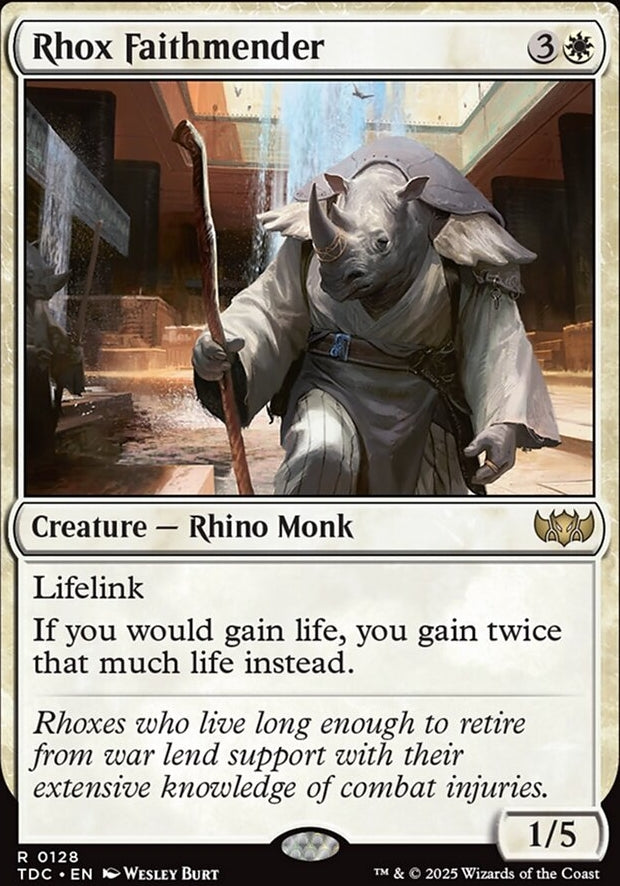 Rhox Faithmender [ #0128 ] (TDC-R)