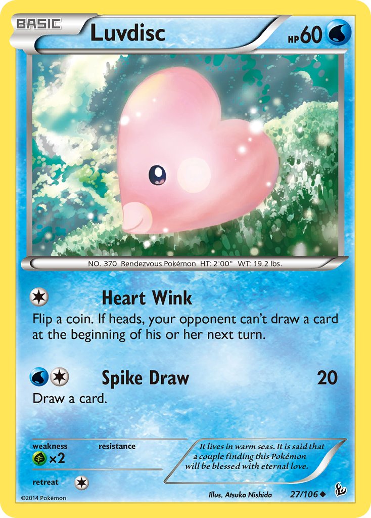 Luvdisc - 027/106 (FLF) Uncommon - Near Mint