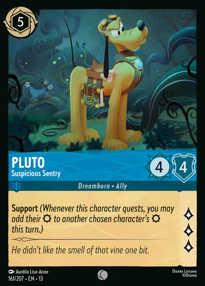 Pluto - Suspicious Sentry (161/204 - Attack of the Vine!) Common