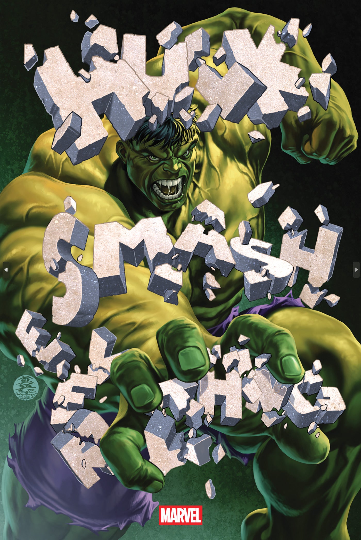 HULK: SMASH EVERYTHING #1 MARK BROOKS VARIANT