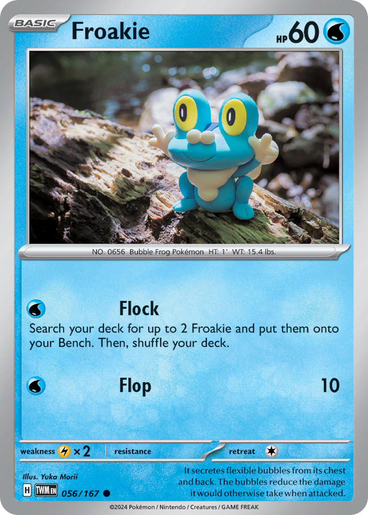 Froakie - 056/167 (TWM) Common - Near Mint