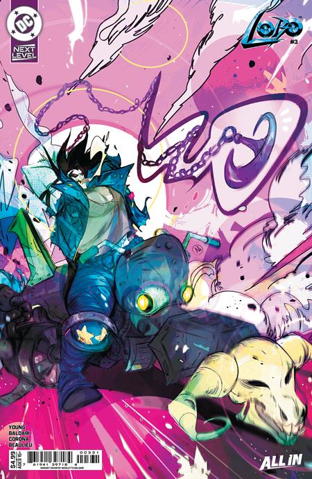 LOBO #3 CVR C NICOLETTA BALDARI CARD STOCK VAR
