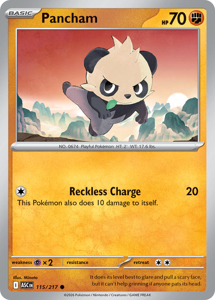 Pancham - 115/217 (ASC) Common