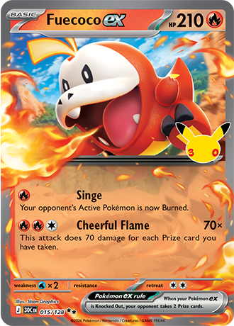 Fuecoco ex - 015/128 (30C) Double Rare