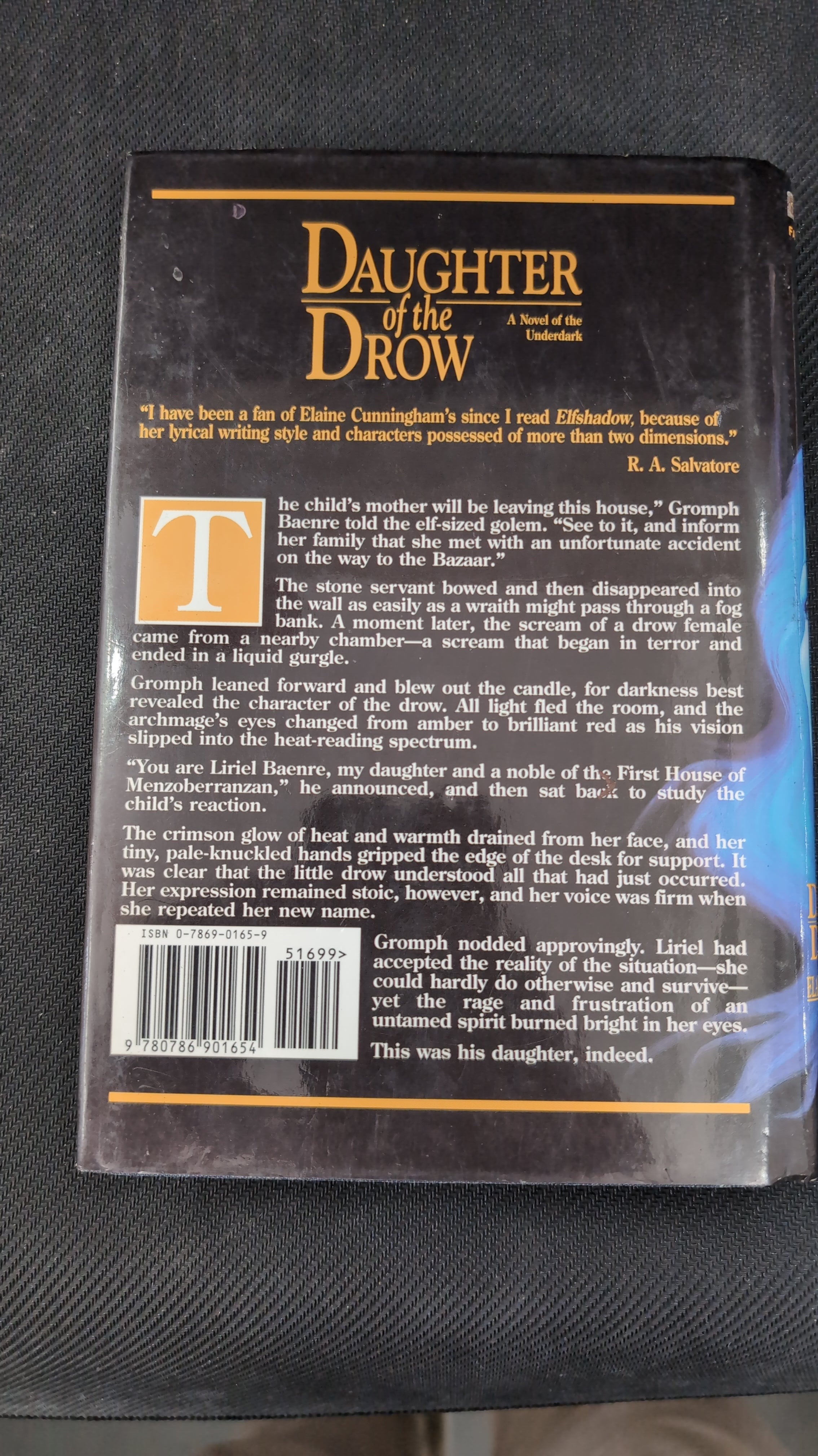 Forgotten Realms: Daughter of the Drow [ Hardcover ] (USED)