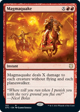 Magmaquake [ #0133 ] (AFC-R)