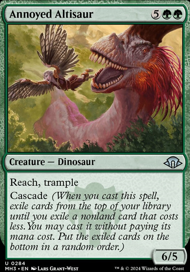 Annoyed Altisaur [#0284] (MH3-U-FOIL)