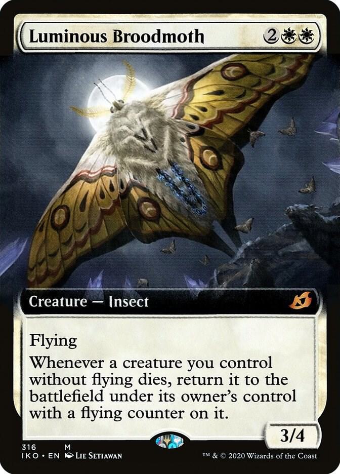 Luminous Broodmoth [#316 Extended Art] (IKO-M) Japanese