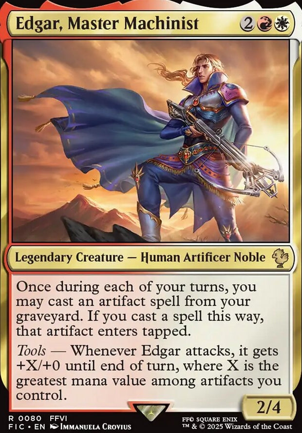 Edgar, Master Machinist [ #0080 ] (FIC-R)