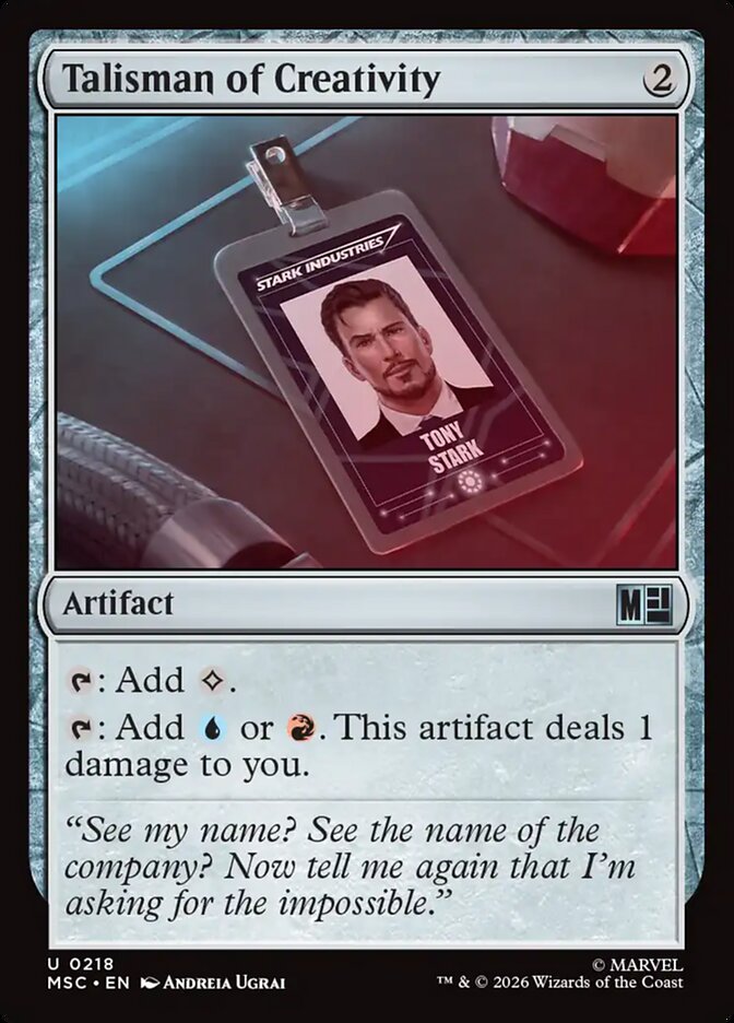 Talisman of Creativity [ #0218 ] (MSC-U)