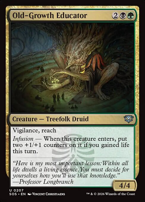 Old-Growth Educator [ #0207 ] (SOS-U)