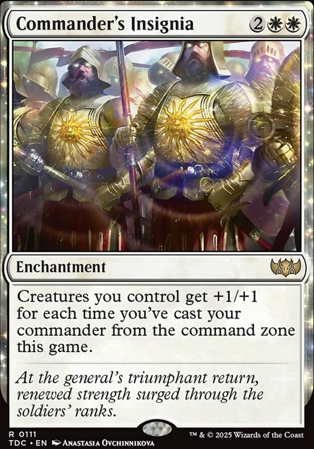 Commander's Insignia [ #0111 ] (TDC-R)