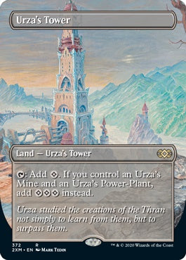 Urza's Tower [#372 Alternate-Art Borderless] (2XM-R)