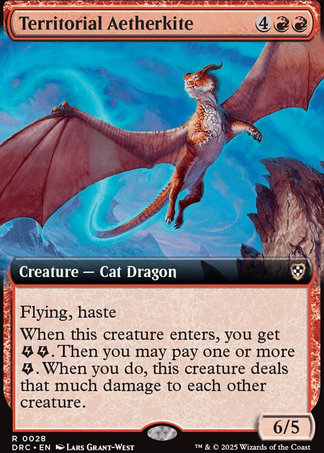 Territorial Aetherkite [ #0028 Extended Art ] (DRC-R)