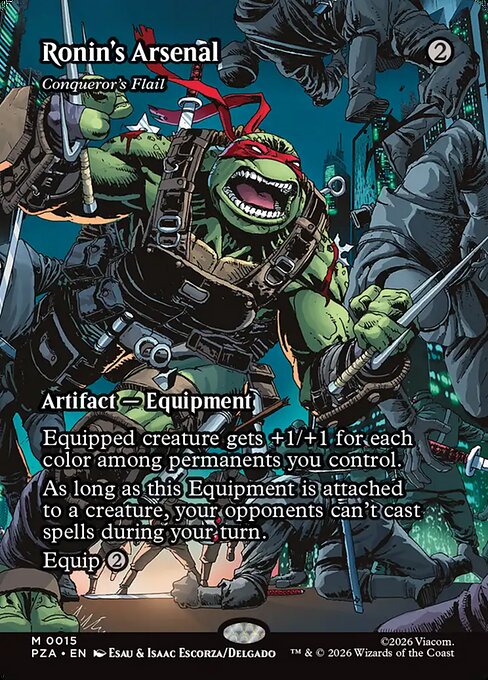 Ronin's Arsenal - Conqueror's Flail [ #0015 Borderless ] (PZA-M)