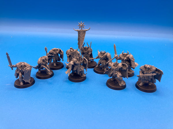 AoS: Slaves to Darkness - Chaos Warriors (USED) [Lot #4]