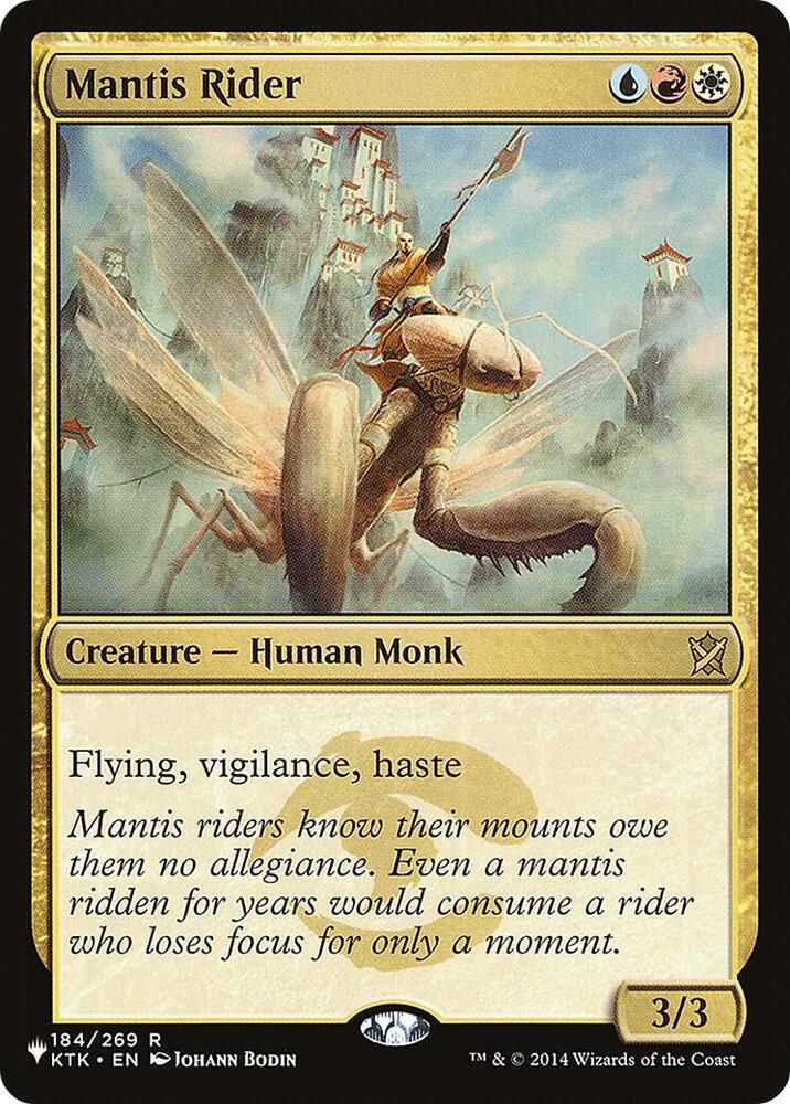 Mantis Rider (KTK-R-LIST)