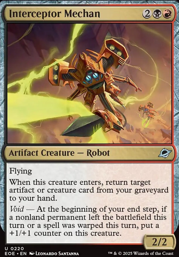 Interceptor Mechan [ #0220 ] (EOE-U)
