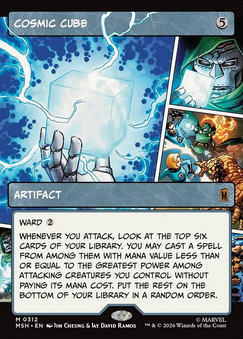 Cosmic Cube [ #0312 Showcase Panel ] (MSH-M)