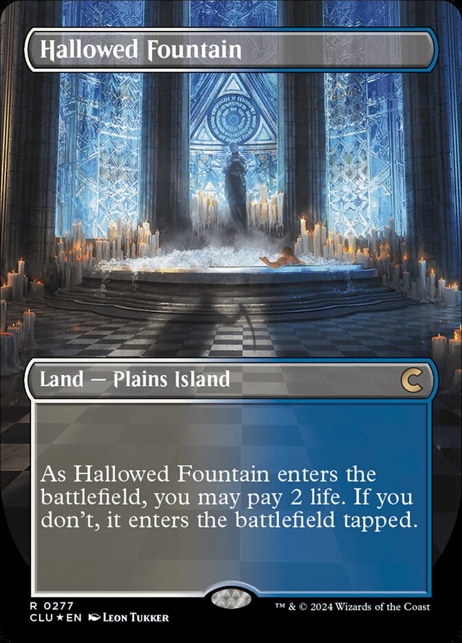 Hallowed Fountain [#0277] (CLU-R-FOIL)
