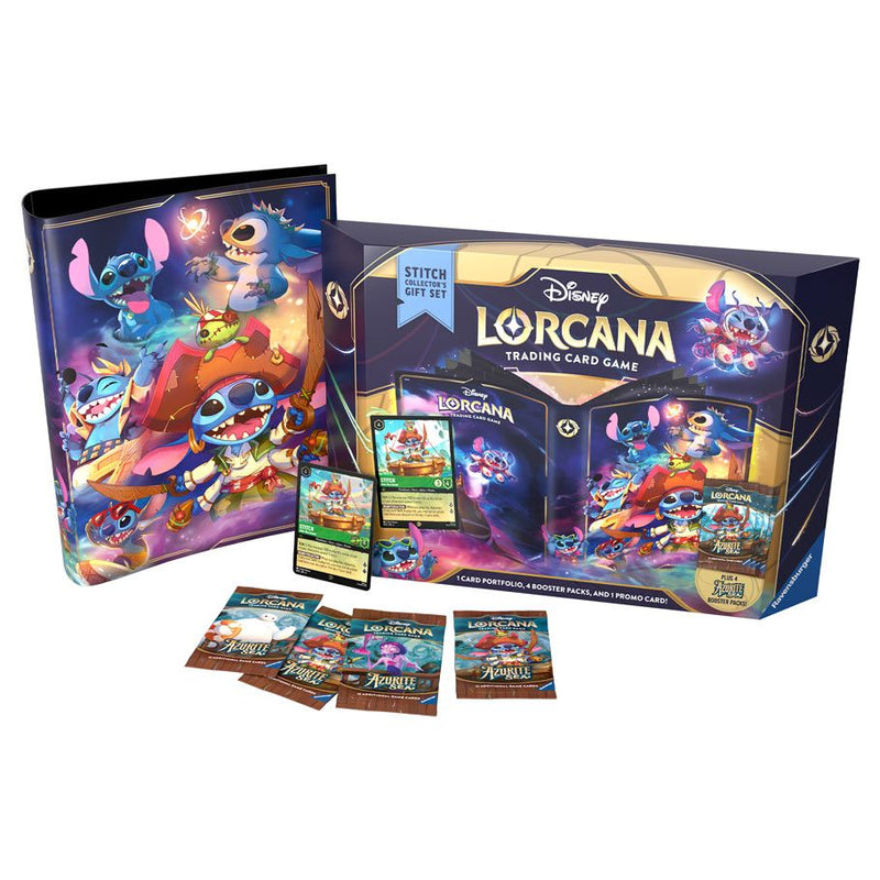 Lorcana TCG: Azurite Sea - Stitch Collector's Gift Set (Release Date: 11.15.24) (Available online 11.25.24)