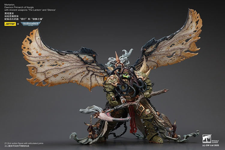 JoyToy: Warhammer 40K - 1:18 Scale Mortarion - Daemon Primarch of Nurgle