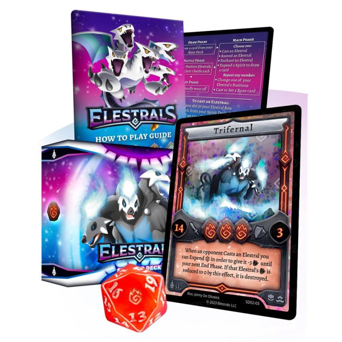 Elestrals TCG: Base Set: Starter Deck: Trifernal 1st Edition