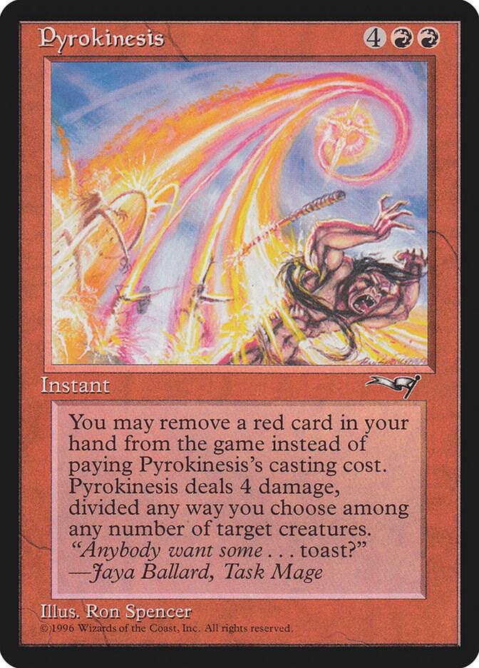 Pyrokinesis (ALL-U) Damaged