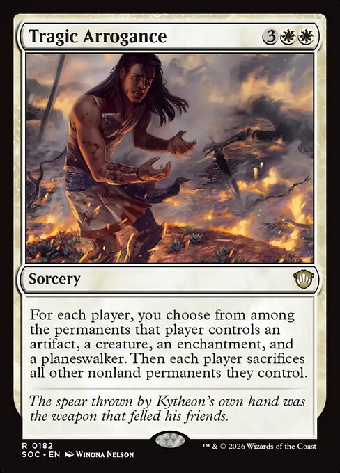 Tragic Arrogance [ #0182 ] (SOC-R)