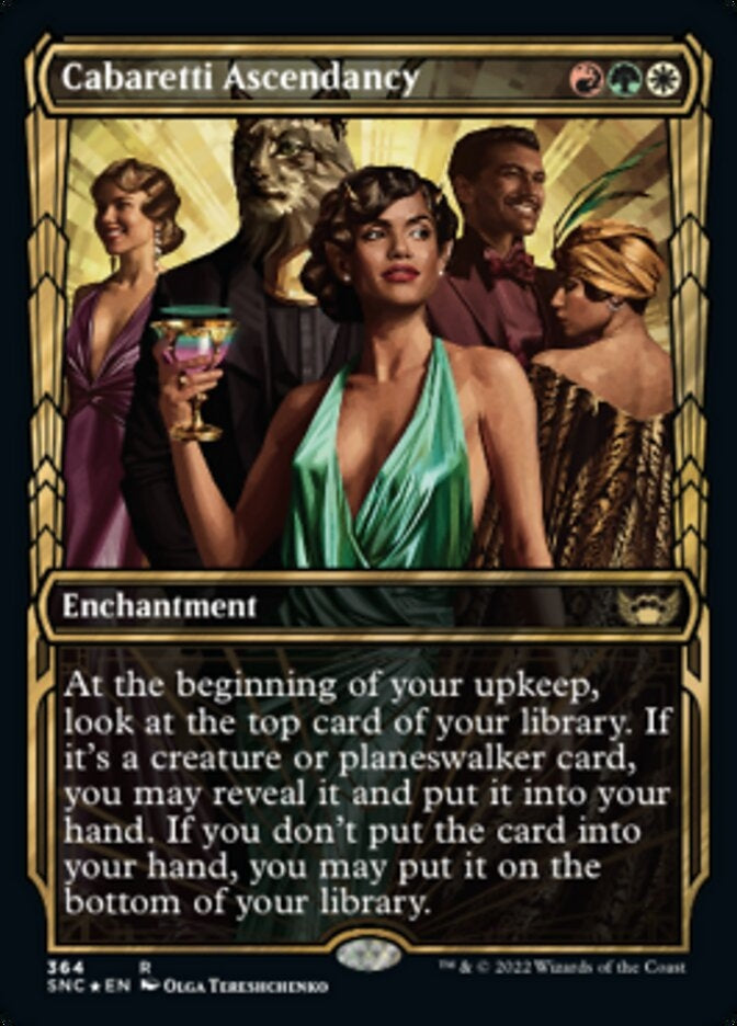 Cabaretti Ascendancy [ #364 Gilded Foil ] (SNC-R)