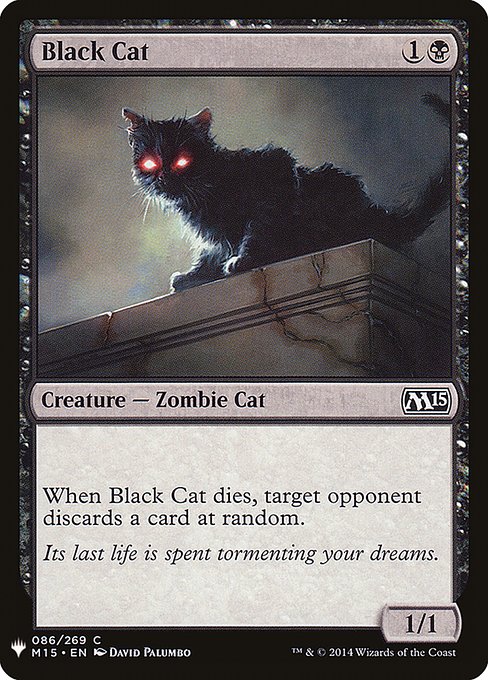 Black Cat [Mystery Booster #0573] (M15-C)