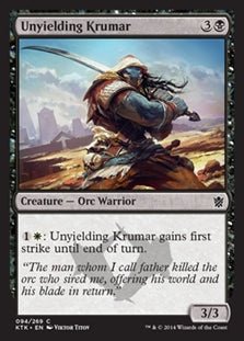 Unyielding Krumar (KTK-C)